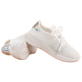 Slip-on sportskor vit 1