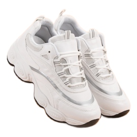 Kayla Kvinnors vita sneakers 1