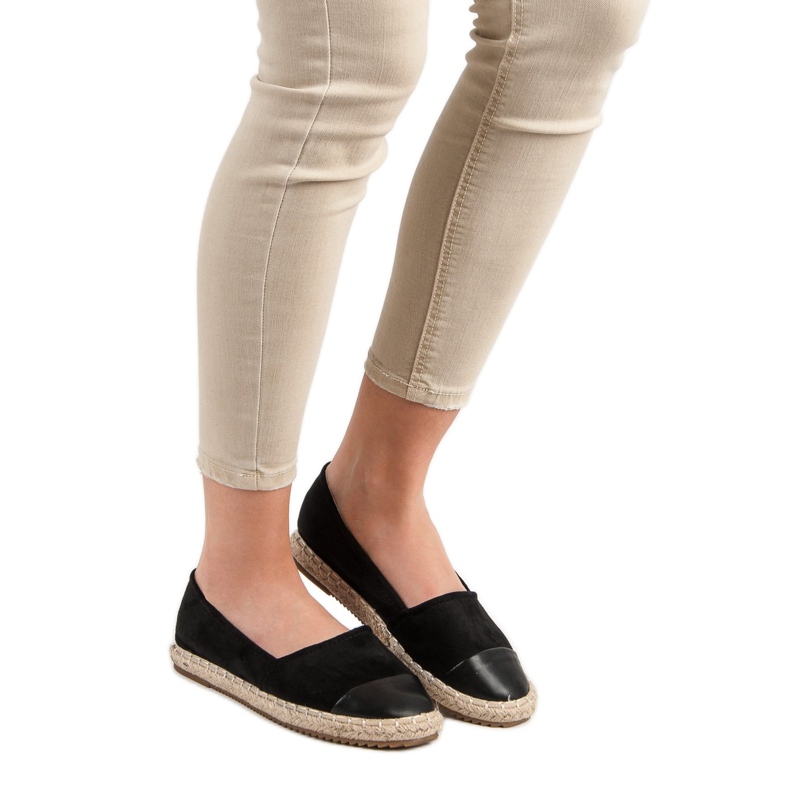Super Me Mocka Espadrilles svart 2