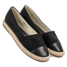 Super Me Mocka Espadrilles svart 1