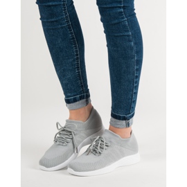 Textil sportskor grå 1