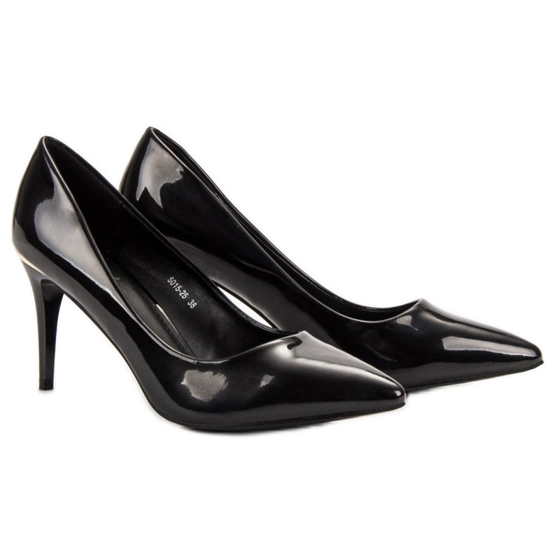 Small Swan Svartlackerade stift 1