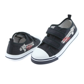 Kardborreband Motocross Atletico 1809 marinblå 4