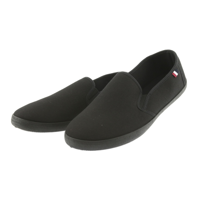ATLETICO svarta slip-on sneakers 3