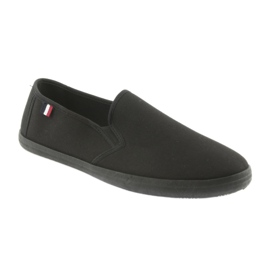 ATLETICO svarta slip-on sneakers 1