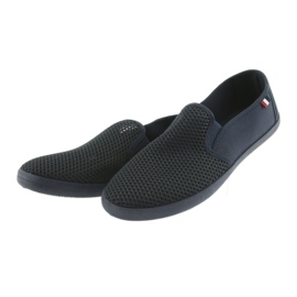 Slip-on ATLETICO marinblå sneakers 3