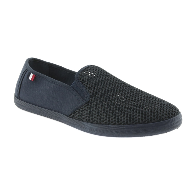 Slip-on ATLETICO marinblå sneakers 1