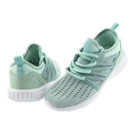 Bartek, lädersula 55114 Mint sportskor grön 4