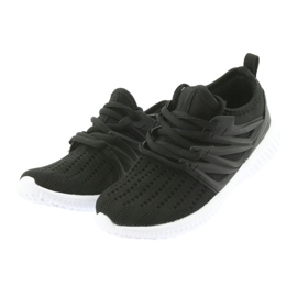 Bartek läder innersula 55114 Svarta sportskor 3