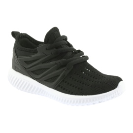 Bartek lädersula 58114 Svarta sportskor vit 1