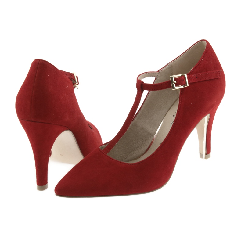 Röda dampumpar Caprice 24400 4