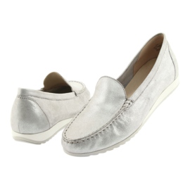 Caprice 24211 silver loafers grå 4