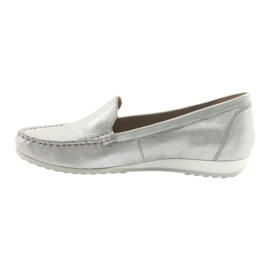 Caprice 24211 silver loafers grå 2