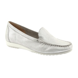 Caprice 24211 silver loafers grå 1