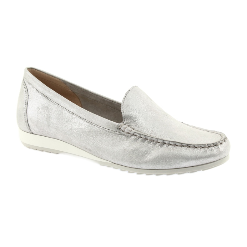 Caprice 24211 silver loafers grå 1