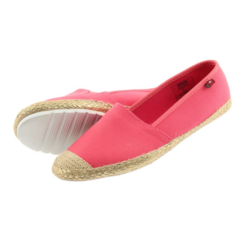 Big Star Women's Espadrilles 274731 Pink-Coral rosa 5