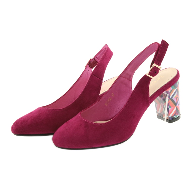 Sandaler på posten som Sergio Leone 788 rosa 3