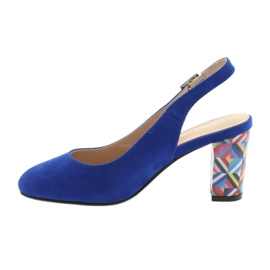Sandaler på stolpen Sergio Leone 788 indigo mic blå 2