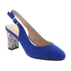 Sandaler på stolpen Sergio Leone 788 indigo mic blå 1