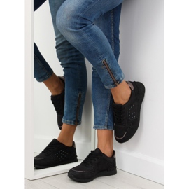 Svarta kvinnors sportskor SU12P Black II-GAT 1