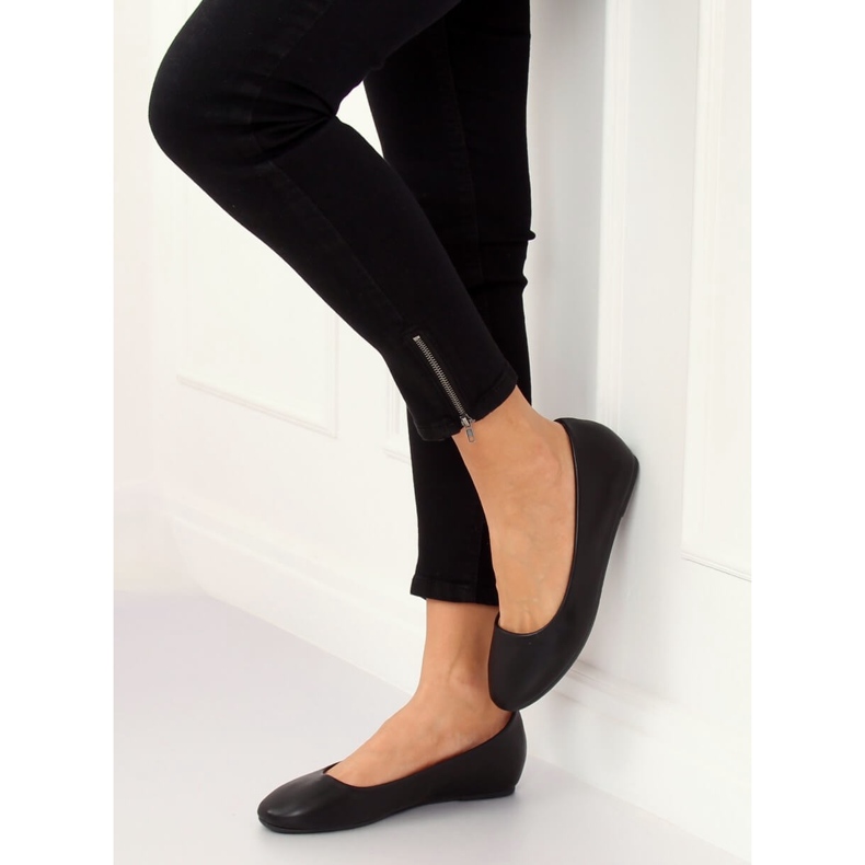 Svart kilballerinas 7849-P Svart 1