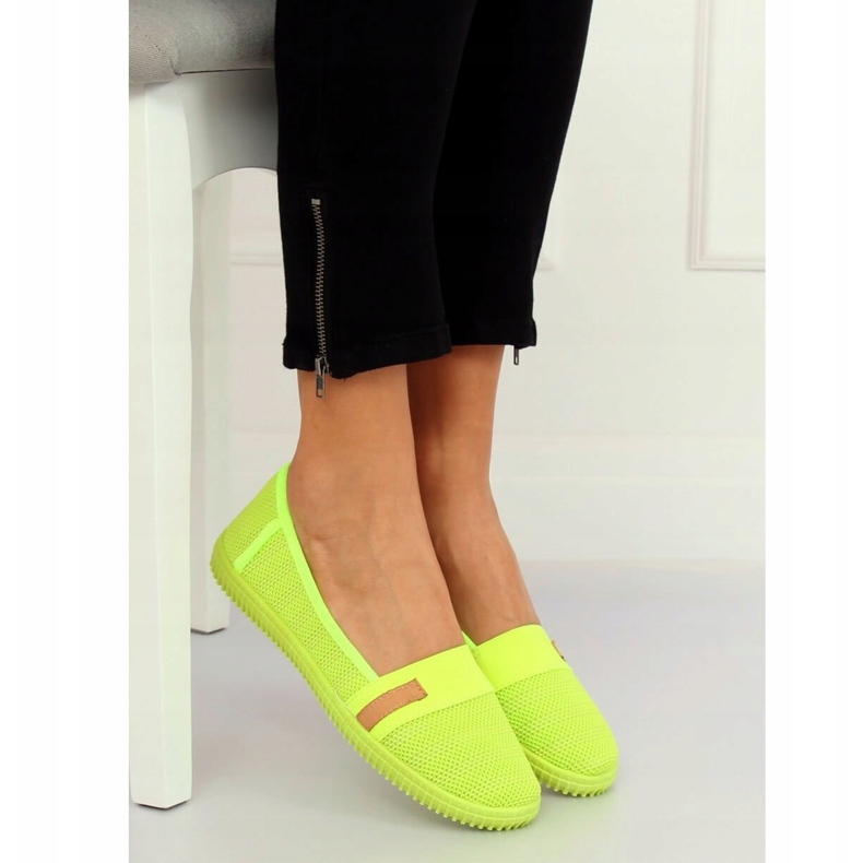 Gula ballerinor för kvinnor XJ-2959 Gul 2