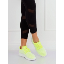 Gula 7760-Y gröna sportskor 2