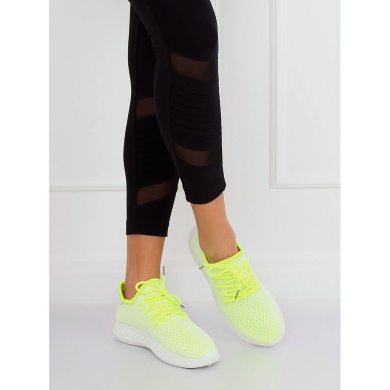 Gula 7760-Y gröna sportskor 2