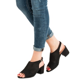 Casual Closed Sandals svart 1