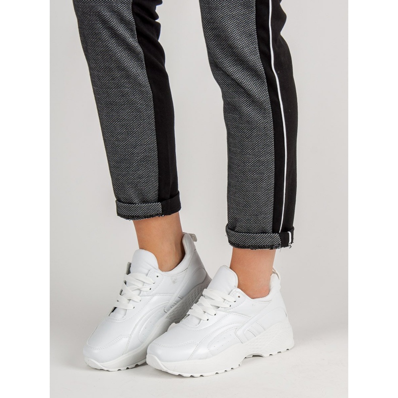 Slip-on sneakers vit 1