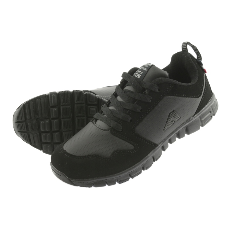 American Club American Women's Sports Shoes FH16 Black svart 5