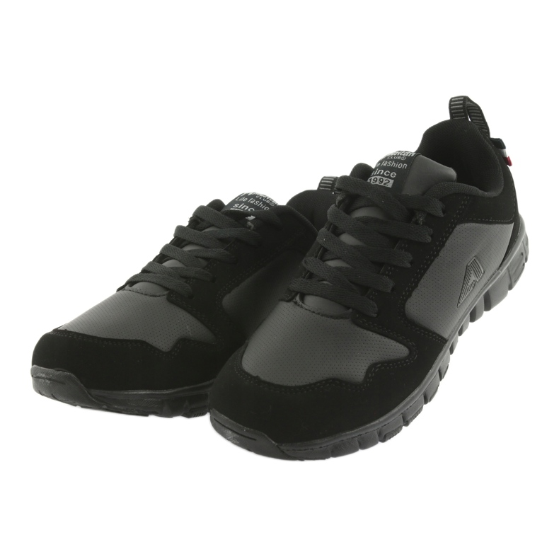 American Club American Women's Sports Shoes FH16 Black svart 3