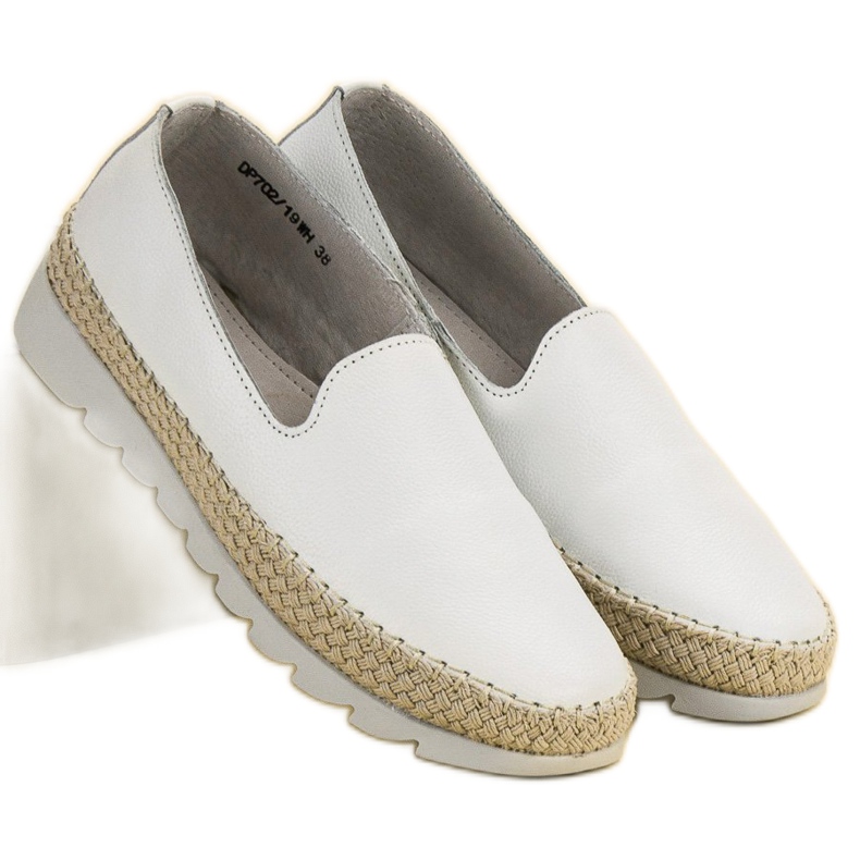 Filippo Slip-on läderskor vit 1