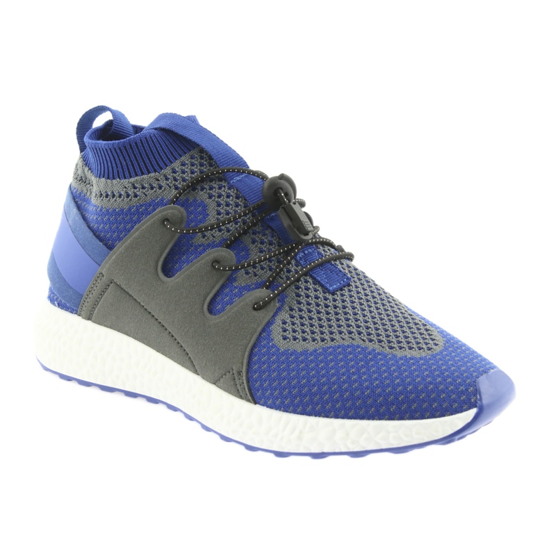 Befado barnskor 516Y029 blå grå 1