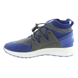 Befado barnskor 516Y029 blå grå 2