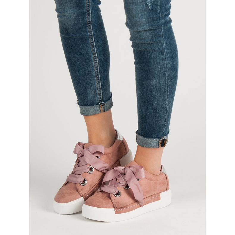 Belle Women Mockasportskor rosa 1