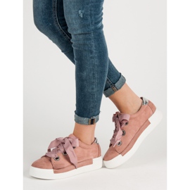 Belle Women Mockasportskor rosa 2