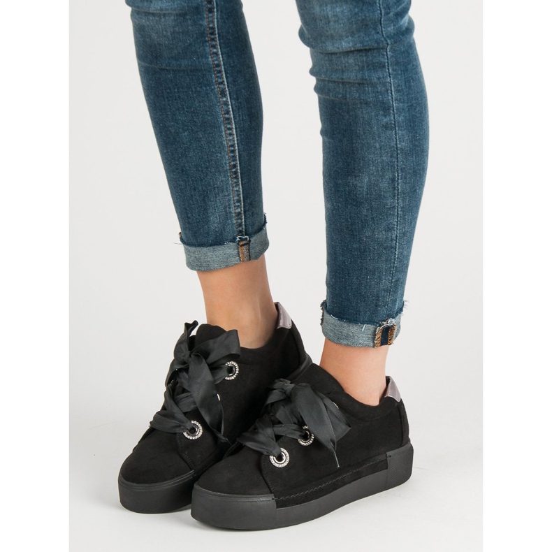 Belle Women Mockasportskor svart 2