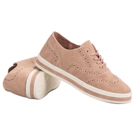 SHELOVET Pulverbrogues rosa 1