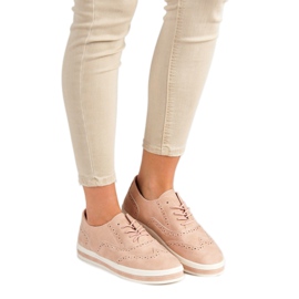 SHELOVET Pulverbrogues rosa 2
