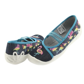 Befado barnskor 116Y251 blå grå marinblå 4