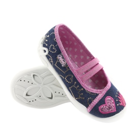 Befado barnskor 116X247 gul rosa marinblå 4