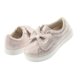 American Club sneakers ES23 rosett rosa grå 4
