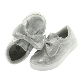 American Club silver bow ES23 sneakers grå 4