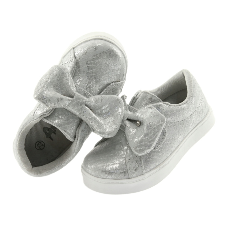 American Club silver bow ES23 sneakers grå 4