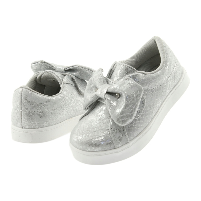 American Club silver bow ES23 sneakers grå 3