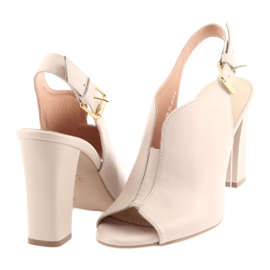 Espinto -sandaler på 195 pulverrosa stolpen 4