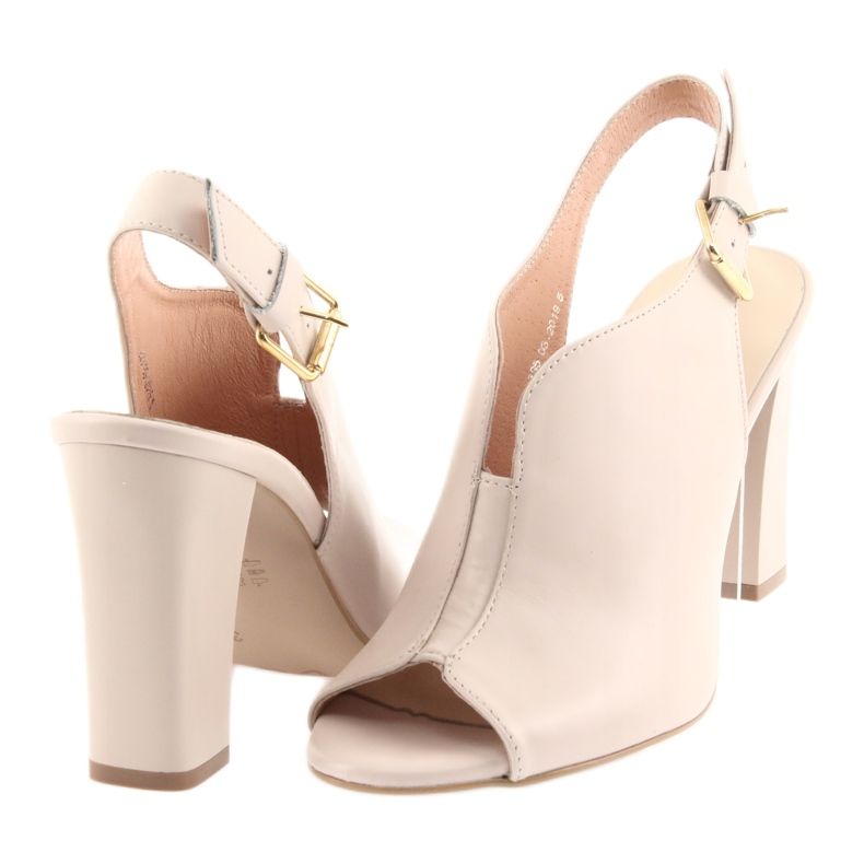 Espinto -sandaler på 195 pulverrosa stolpen 4