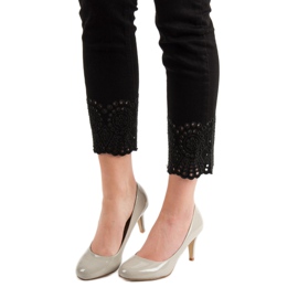 Small Swan Lackerade pumpar brun 2