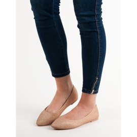 Seastar Glitter ballerinor gyllene 2